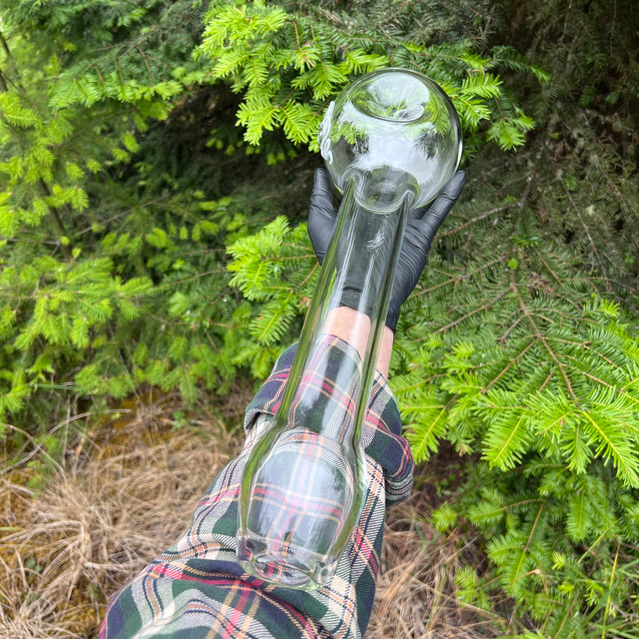 16" Clear Party Bowl Pipe Glass Pipe Mary Jane's Glass   