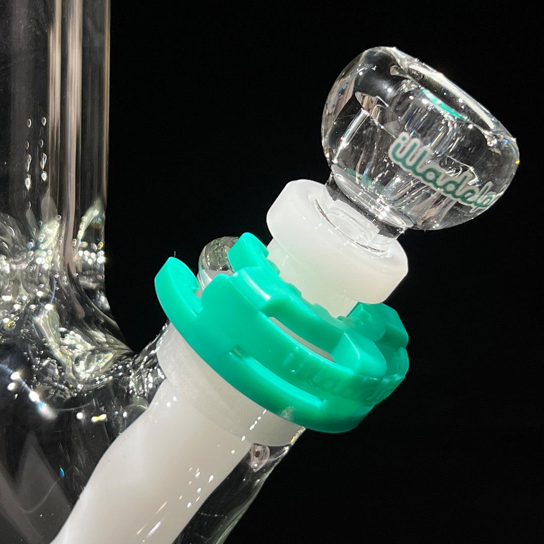 Illadelph Aqua Mini Beaker Bong Glass Pipe Illadelph Glass