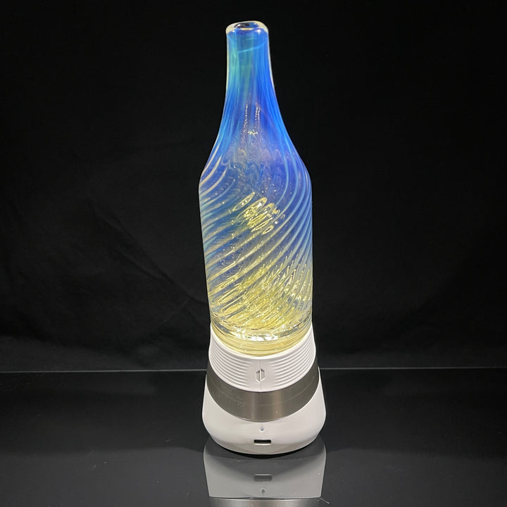 Puffco Peak Fumed Scallop Attachment Glass Pipe TG