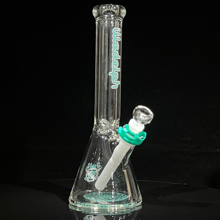 Illadelph Aqua Mini Beaker Bong Glass Pipe Illadelph Glass