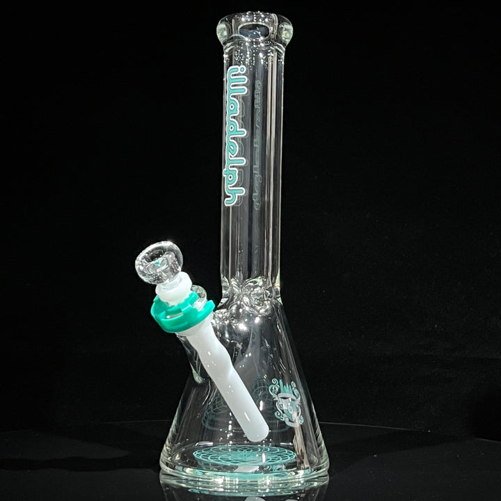 Illadelph Aqua Mini Beaker Bong Glass Pipe Illadelph Glass