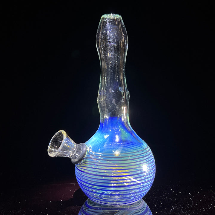 5" Silver Fumed Mini Bong Glass Pipe Mary Jane's Glass   