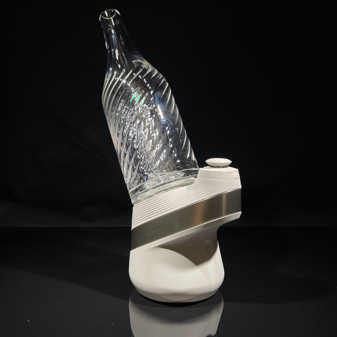 Puffco Peak Opal Scallop Attachment Glass Pipe TG