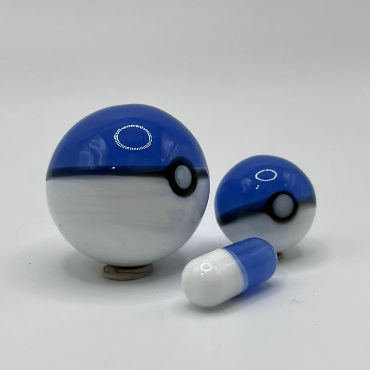 Pokemon Blue Terp Slurper Set 14 mm Accessory TG   