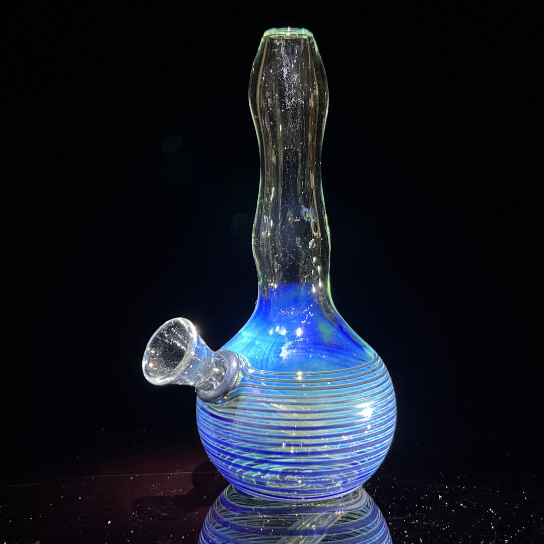 5" Silver Fumed Mini Bong Glass Pipe Mary Jane's Glass   