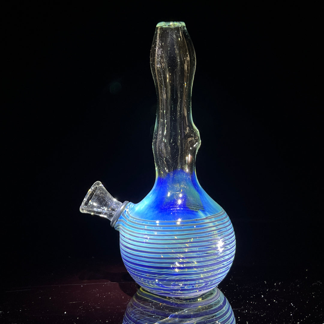 5" Silver Fumed Mini Bong Glass Pipe Mary Jane's Glass   