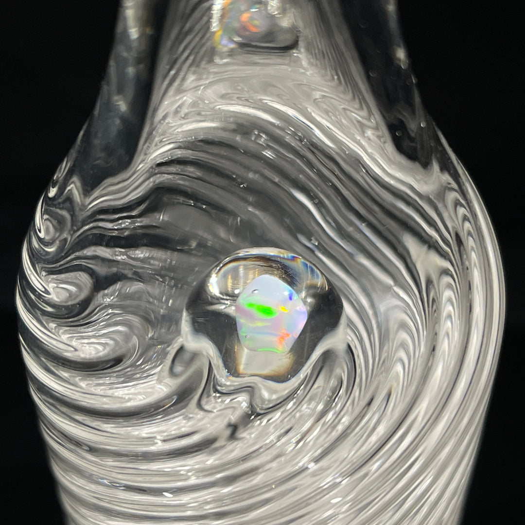 Puffco Peak Opal Scallop Attachment Glass Pipe TG