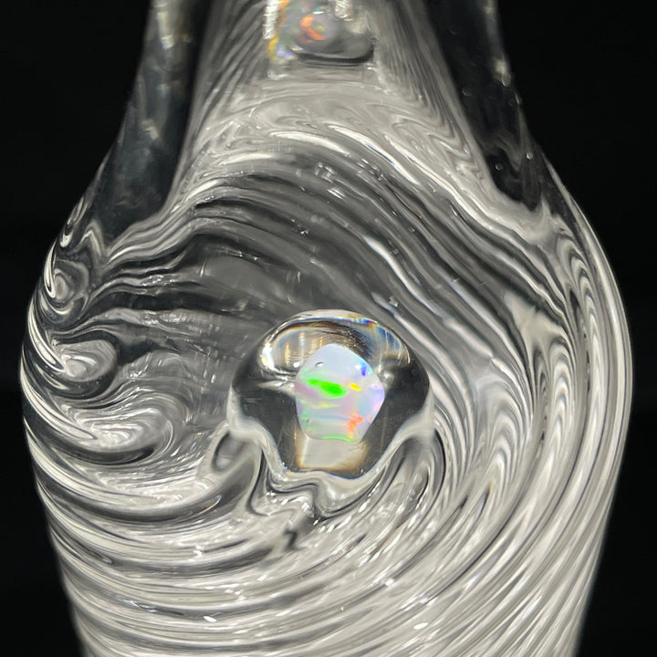 Puffco Peak Opal Scallop Attachment Glass Pipe TG