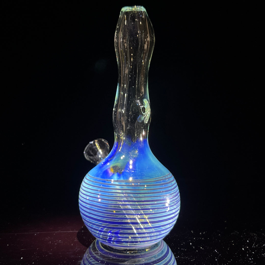 5" Silver Fumed Mini Bong Glass Pipe Mary Jane's Glass   