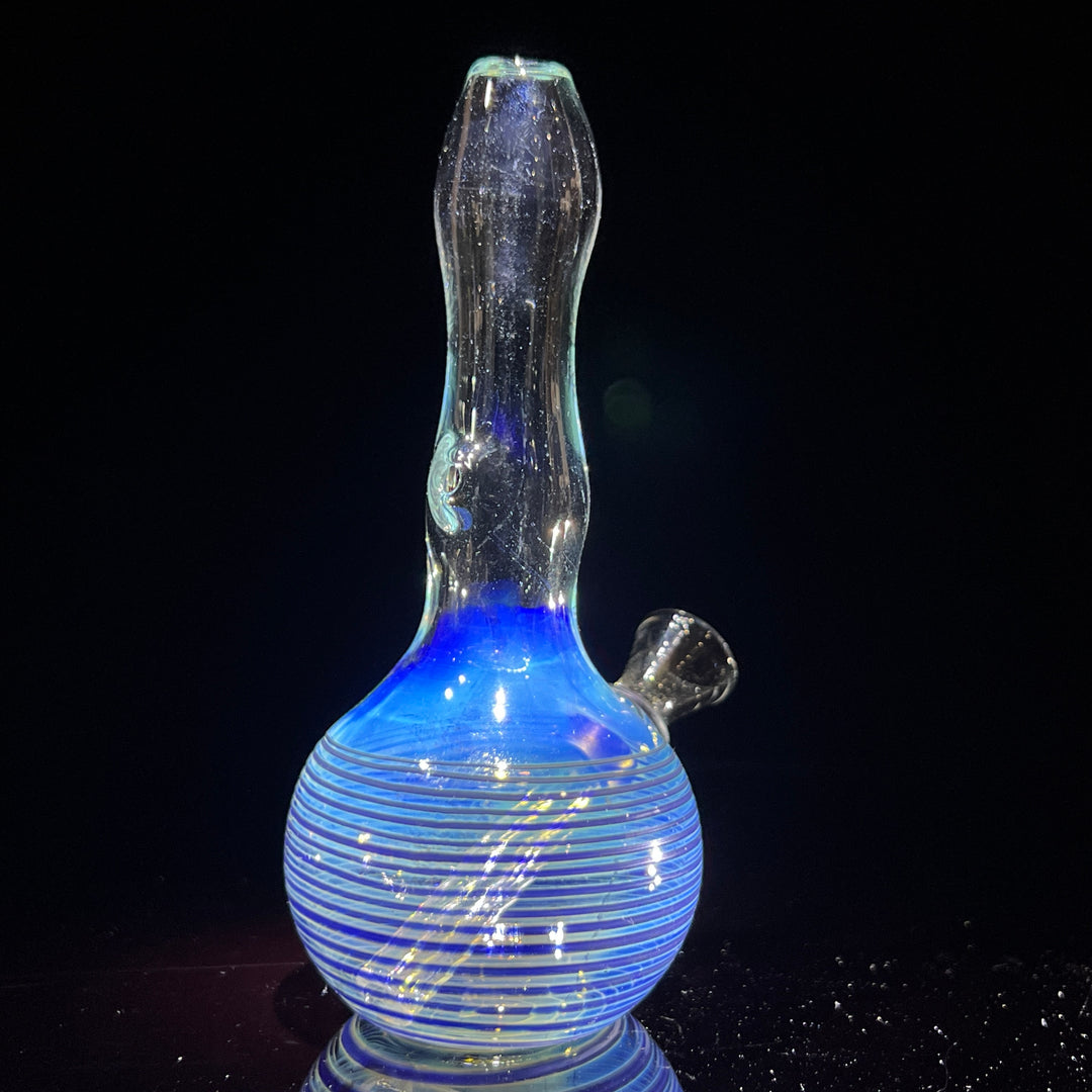 5" Silver Fumed Mini Bong Glass Pipe Mary Jane's Glass   