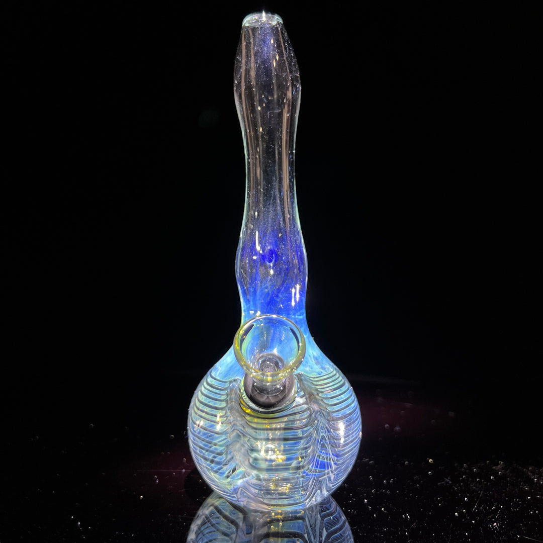 5" Silver Fumed Mini Bong Glass Pipe Mary Jane's Glass   