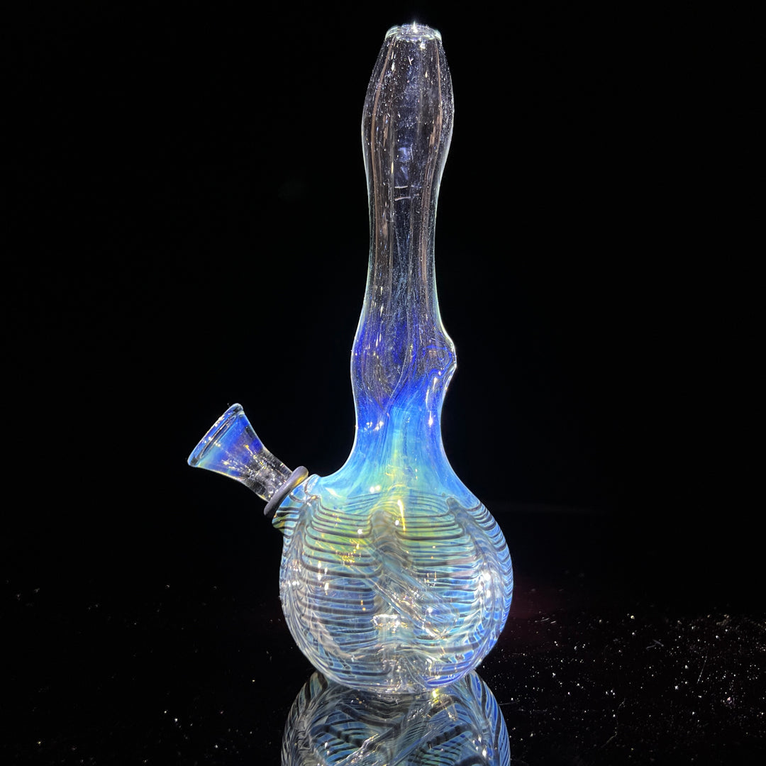 5" Silver Fumed Mini Bong Glass Pipe Mary Jane's Glass   