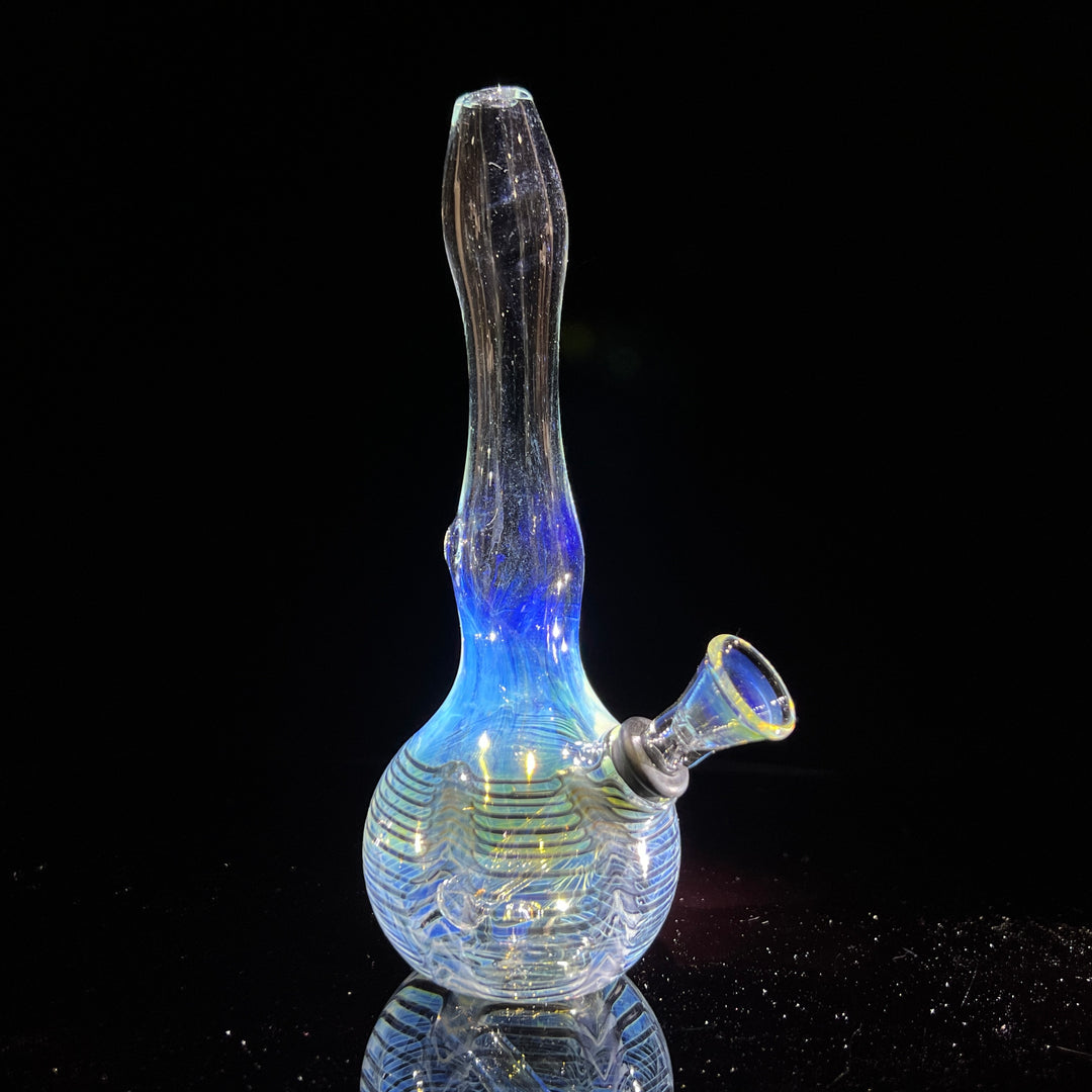 5" Silver Fumed Mini Bong Glass Pipe Mary Jane's Glass   