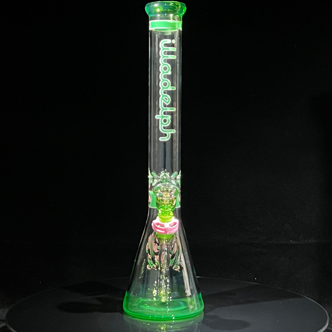 Illadelph Watermelon Beaker Bong Glass Pipe Illadelph Glass