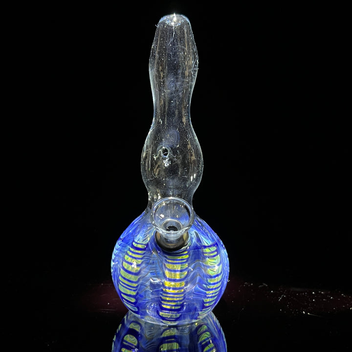 5" Silver Fumed Mini Bong Glass Pipe Mary Jane's Glass   