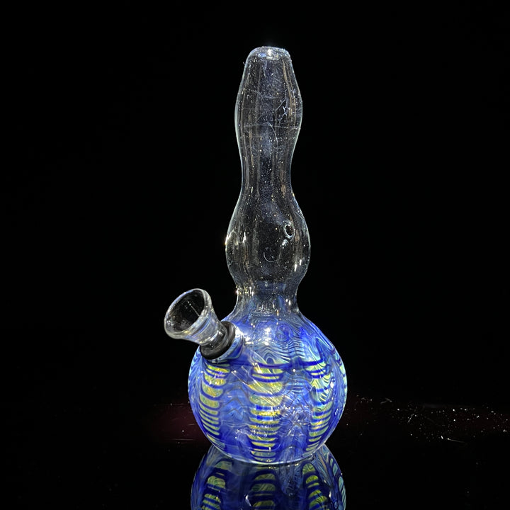 5" Silver Fumed Mini Bong Glass Pipe Mary Jane's Glass   