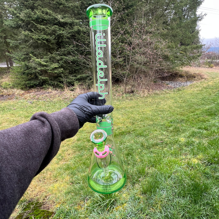 Illadelph Watermelon Beaker Bong Glass Pipe Illadelph Glass