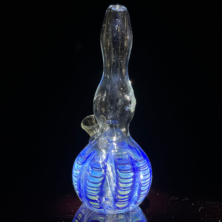 5" Silver Fumed Mini Bong Glass Pipe Mary Jane's Glass   