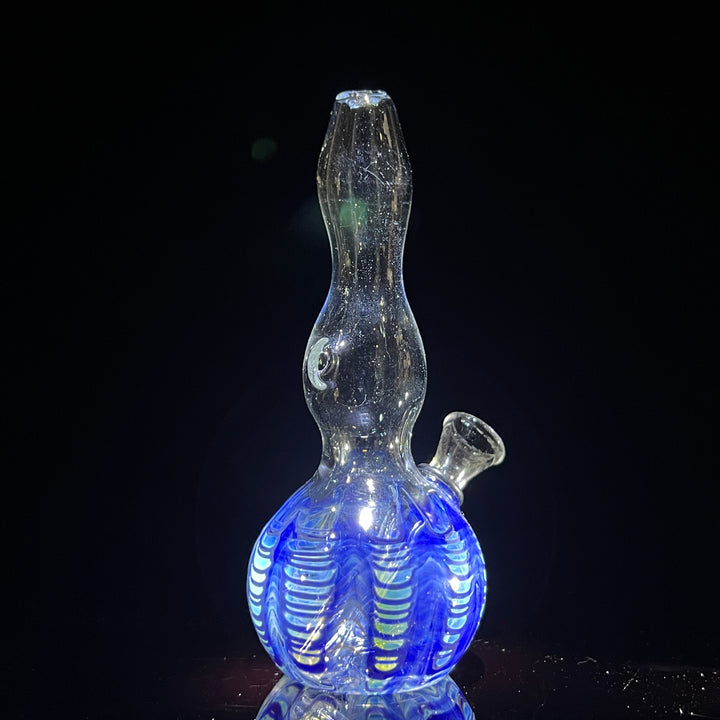 5" Silver Fumed Mini Bong Glass Pipe Mary Jane's Glass   