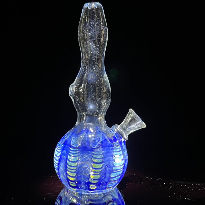 5" Silver Fumed Mini Bong Glass Pipe Mary Jane's Glass   