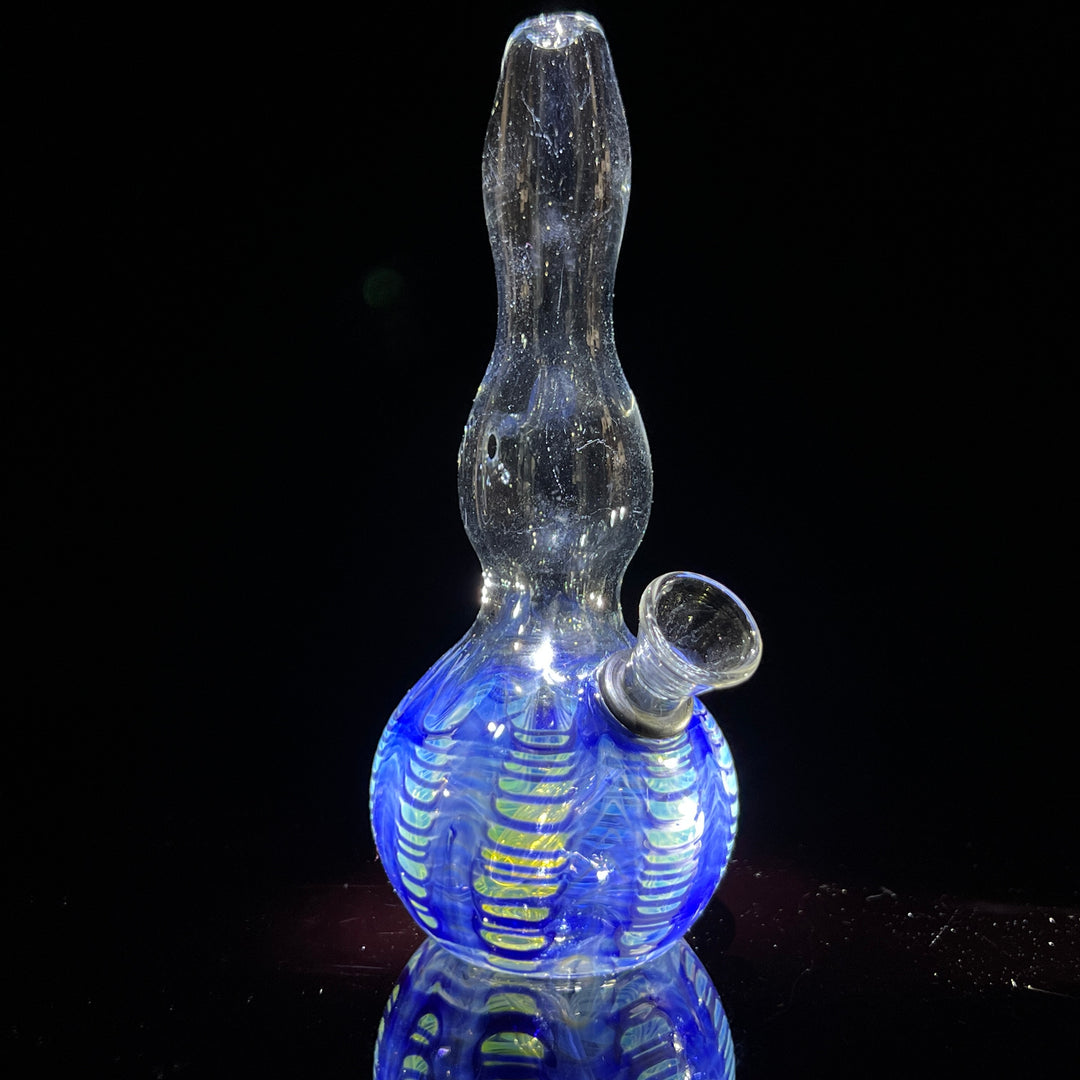 5" Silver Fumed Mini Bong Glass Pipe Mary Jane's Glass   