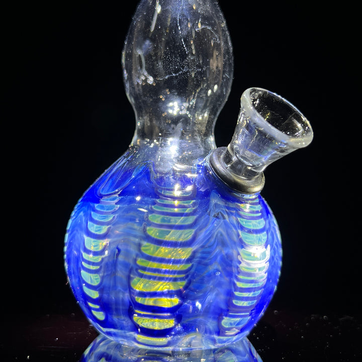 5" Silver Fumed Mini Bong Glass Pipe Mary Jane's Glass   