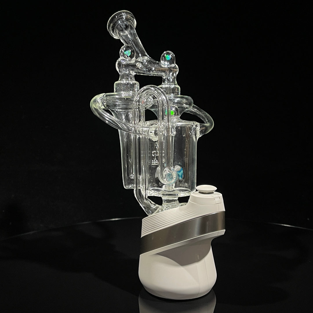 Double Funnel Puffco Peak Top Glass Pipe VIP Glass