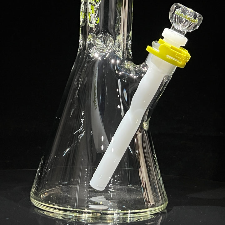 Illadelph Lime Beaker Bong Glass Pipe Illadelph Glass