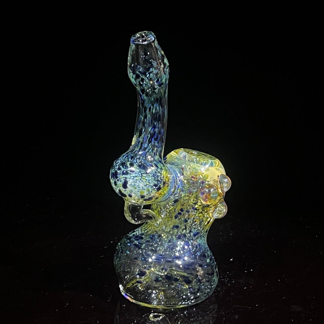 Smooth as Frit Bubbler Glass Pipe Sable Haze