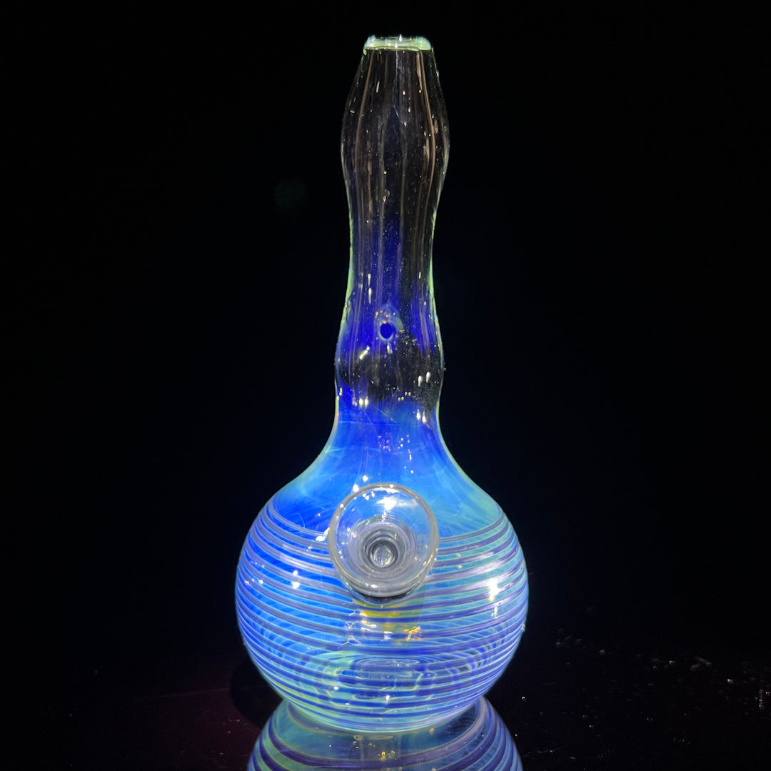 5" Silver Fumed Mini Bong Glass Pipe Mary Jane's Glass   