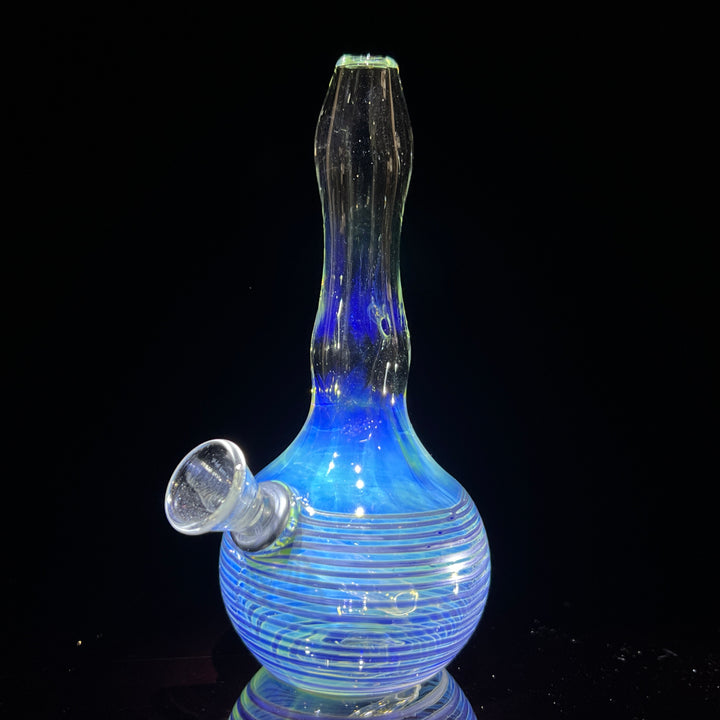 5" Silver Fumed Mini Bong Glass Pipe Mary Jane's Glass   