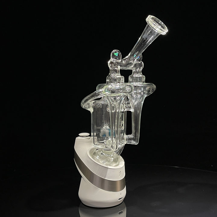 Double Funnel Puffco Peak Top Glass Pipe VIP Glass