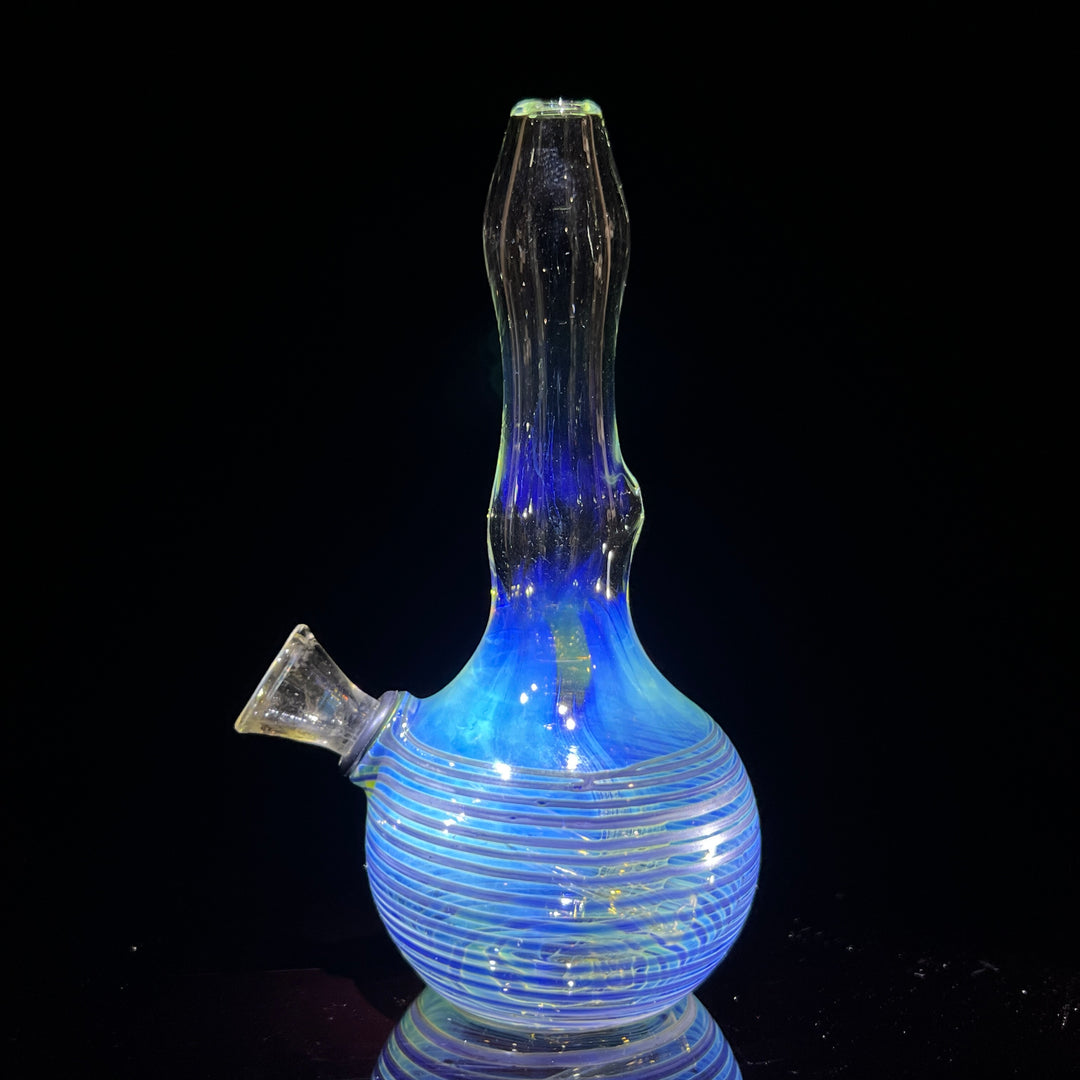 5" Silver Fumed Mini Bong Glass Pipe Mary Jane's Glass   