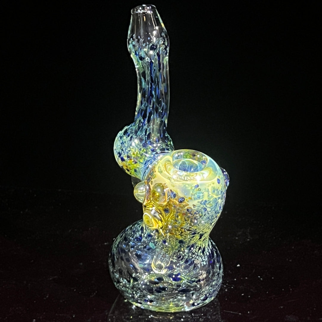 Smooth as Frit Bubbler Glass Pipe Sable Haze