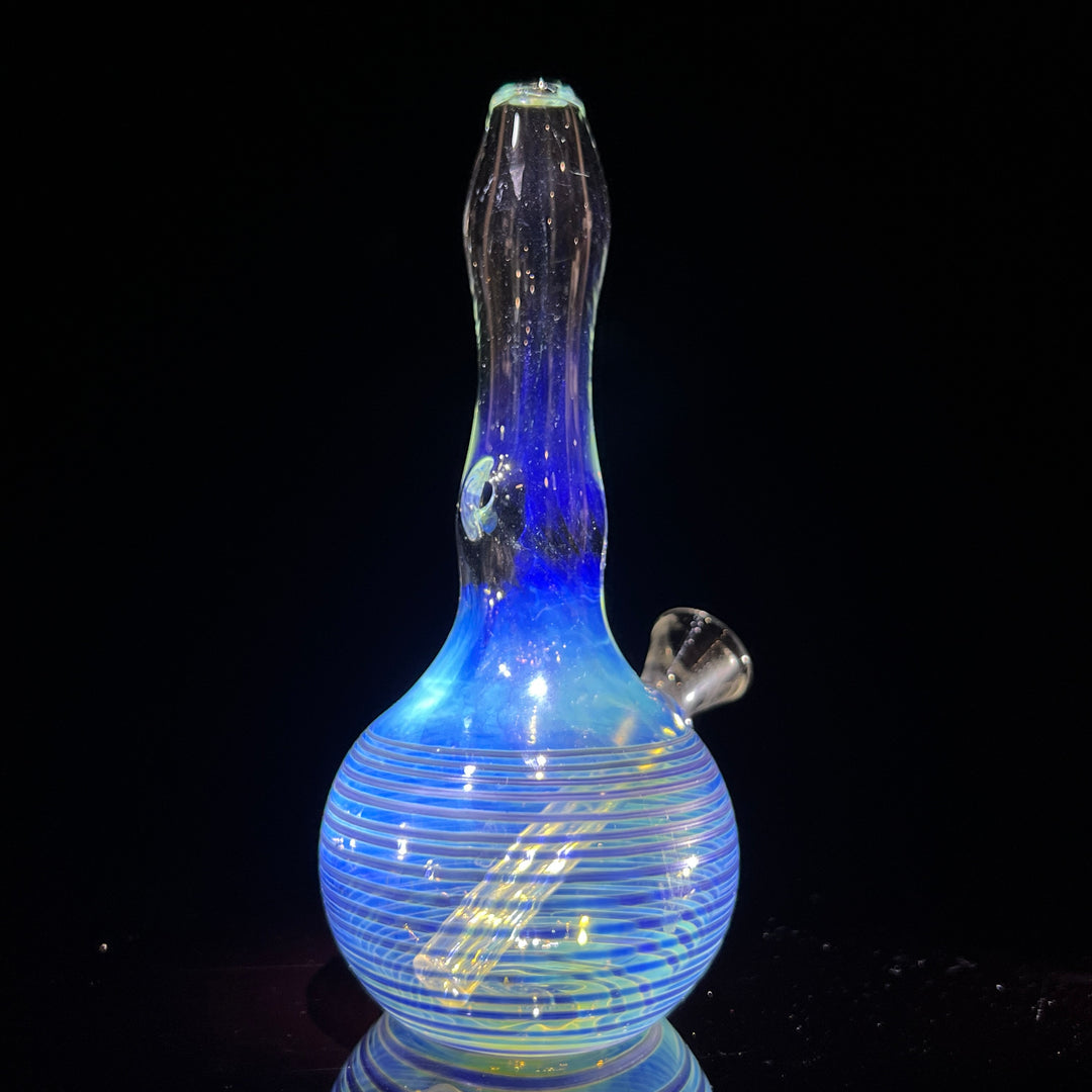 5" Silver Fumed Mini Bong Glass Pipe Mary Jane's Glass   