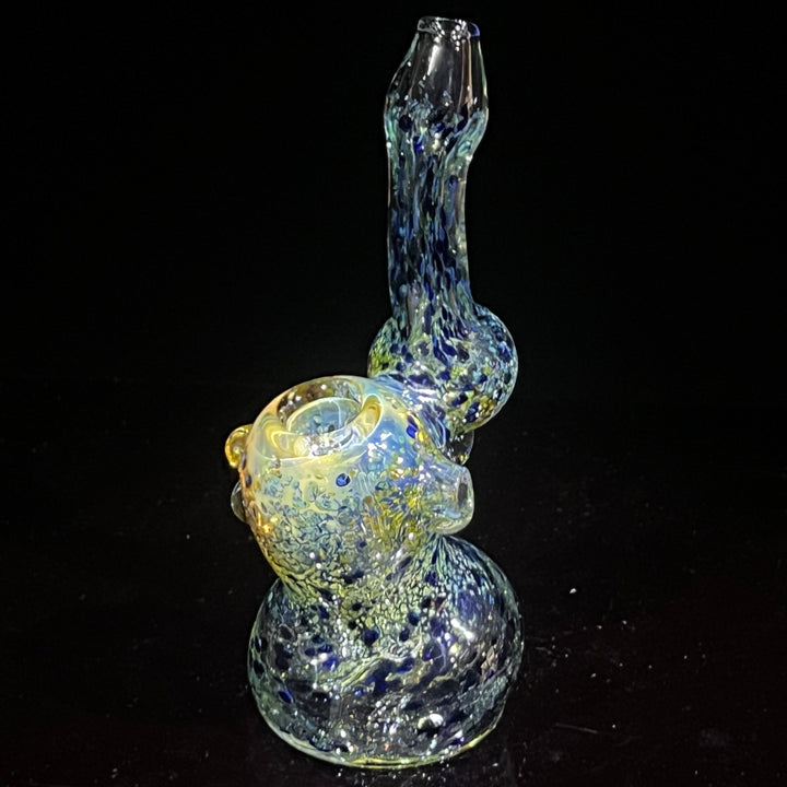 Smooth as Frit Bubbler Glass Pipe Sable Haze