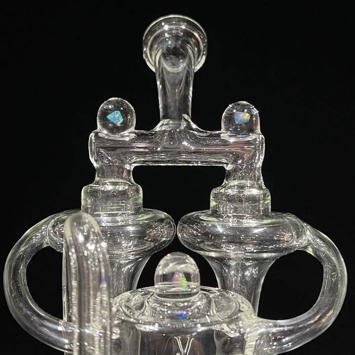 Double Funnel Puffco Peak Top Glass Pipe VIP Glass