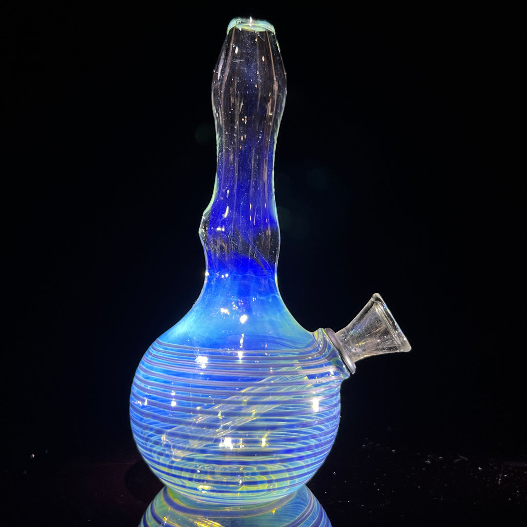 5" Silver Fumed Mini Bong Glass Pipe Mary Jane's Glass   