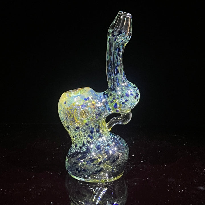 Smooth as Frit Bubbler Glass Pipe Sable Haze