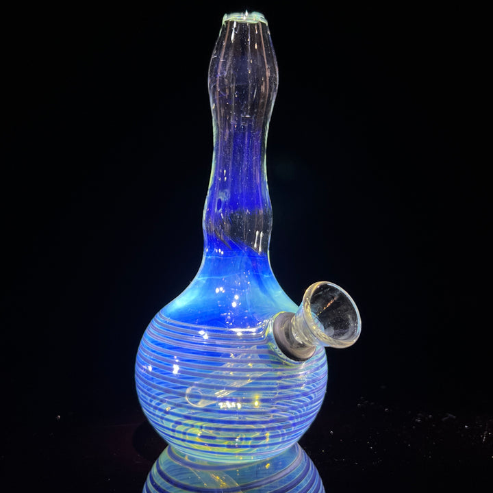 5" Silver Fumed Mini Bong Glass Pipe Mary Jane's Glass   