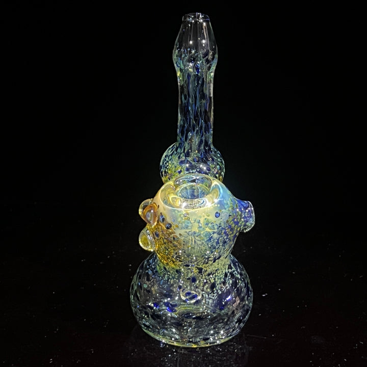 Smooth as Frit Bubbler Glass Pipe Sable Haze