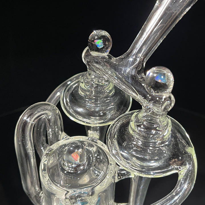 Double Funnel Puffco Peak Top Glass Pipe VIP Glass