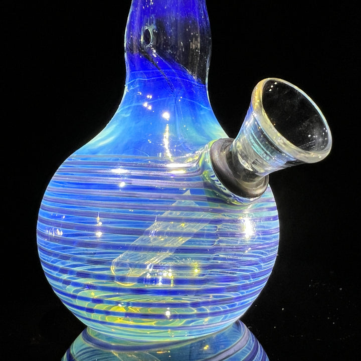 5" Silver Fumed Mini Bong Glass Pipe Mary Jane's Glass   