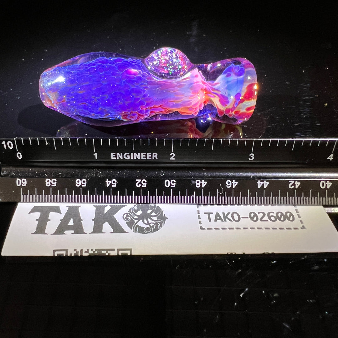 Purple Plasma Chillum Glass Pipe Tako Glass   