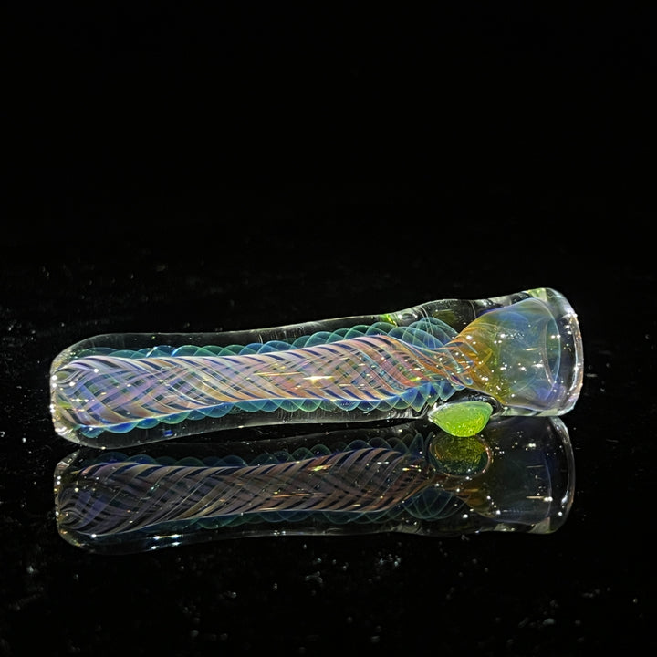 Thick Fume Chillum + Case Combo Glass Pipe Chuck Glass