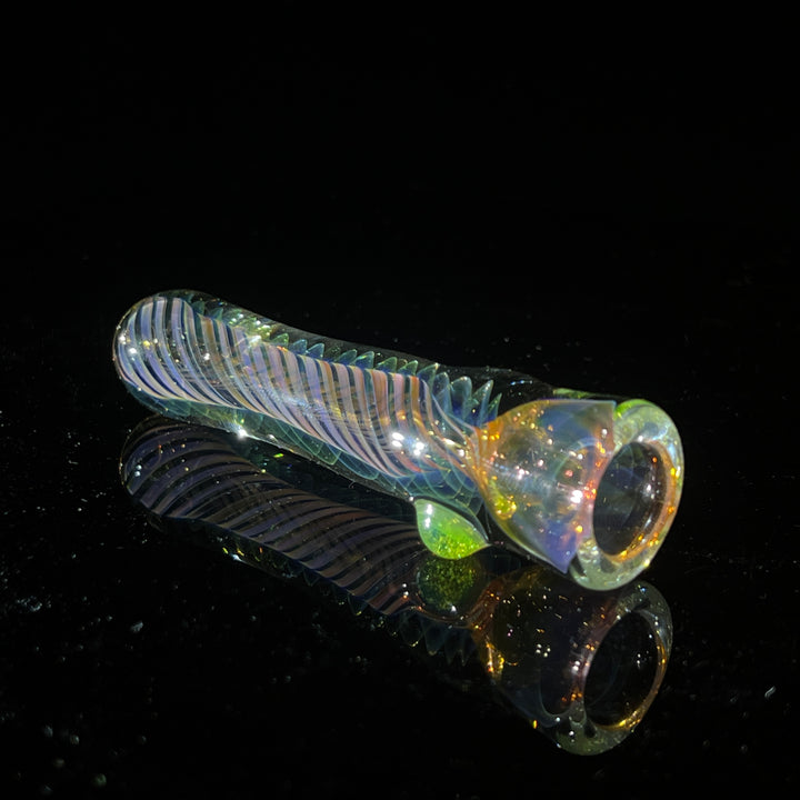 Thick Fume Chillum + Case Combo Glass Pipe Chuck Glass