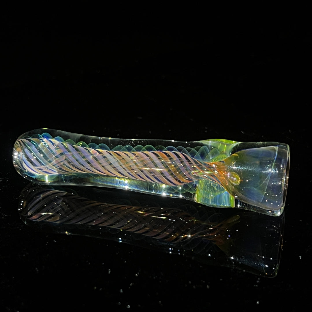 Thick Fume Chillum + Case Combo Glass Pipe Chuck Glass