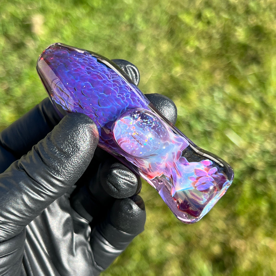 Purple Plasma Chillum Glass Pipe Tako Glass   