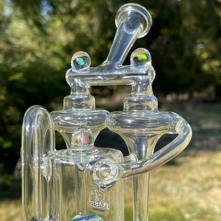 Double Funnel Puffco Peak Top Glass Pipe VIP Glass