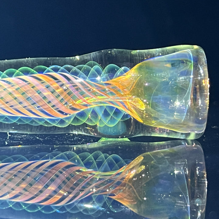 Thick Fume Chillum + Case Combo Glass Pipe Chuck Glass